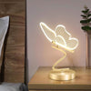 Beirut Nachtlicht Mit Goldenem Schmetterlingsdesign Drei Lichtmodi Weiß Warm Natur Schlafzimmer Ambiente