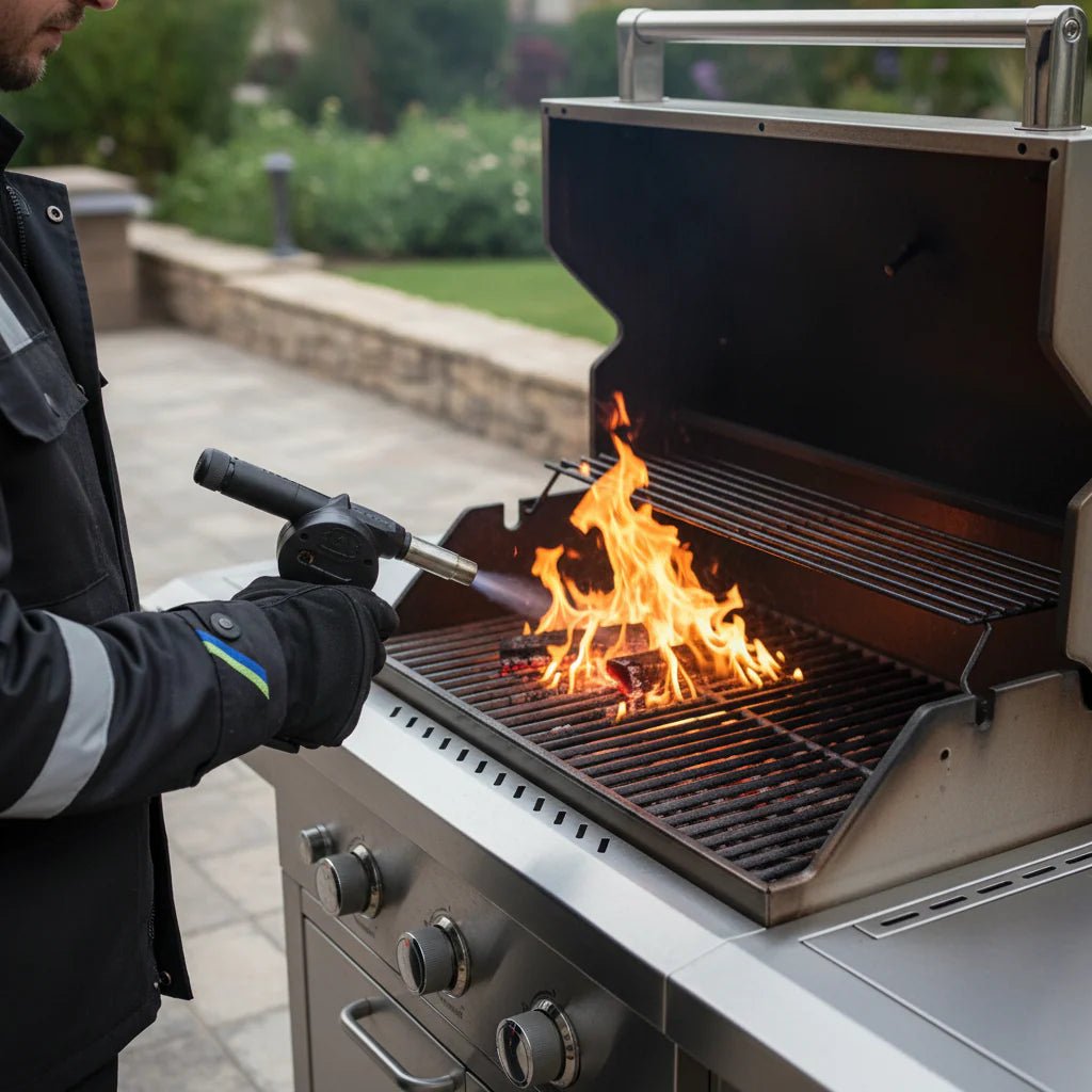 Grillbläser – Tragbarer Handbläser Für Grillfeuer