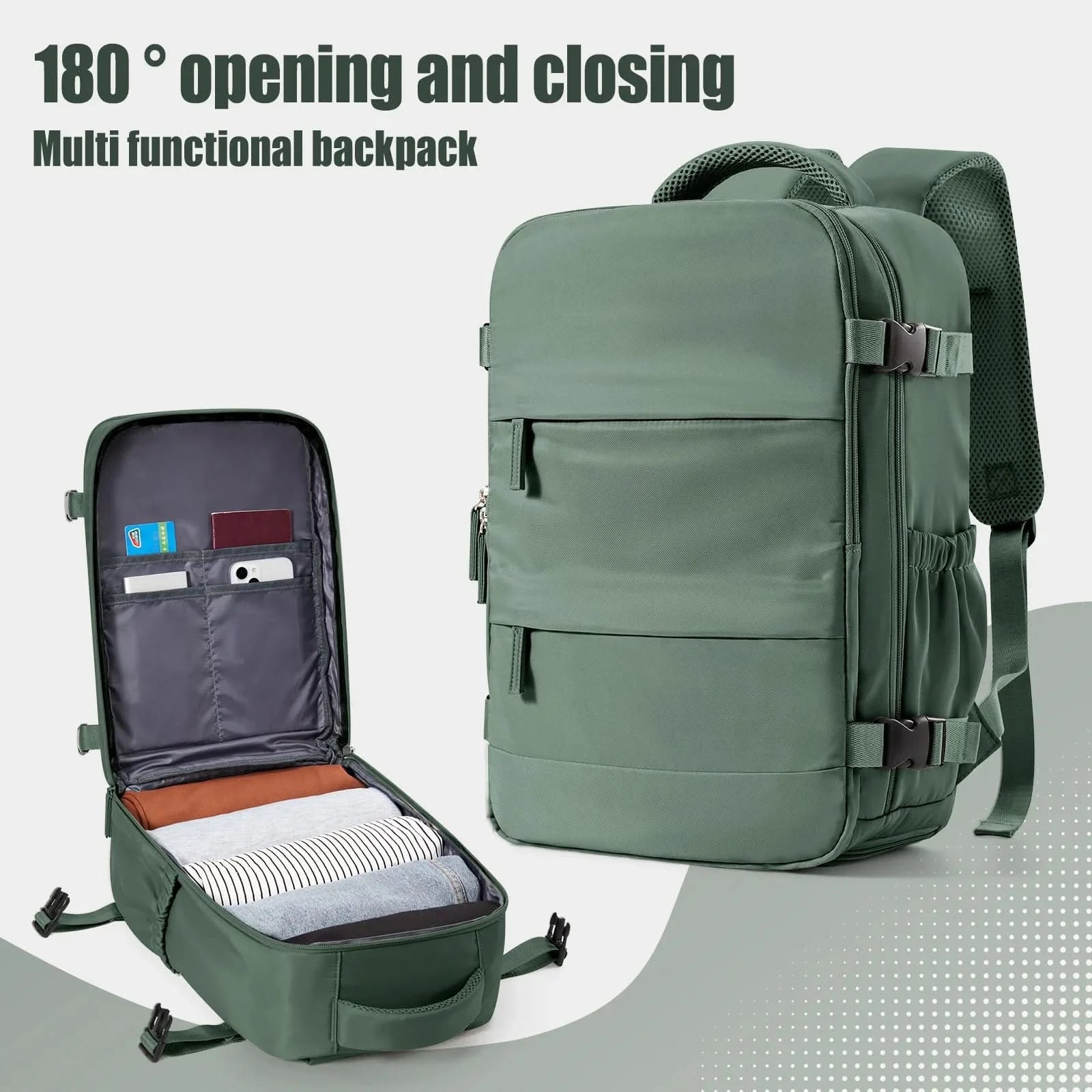 TRAVELLITE Rucksack – Vielseitiger Reise-Rucksack Für Handgepäck Und Alltag