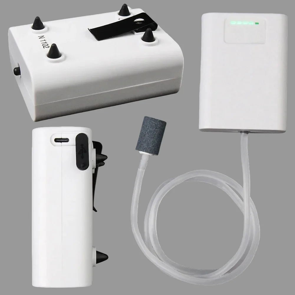 OXYFLOW – Leise USB Sauerstoffpumpe Für Fischbehälter