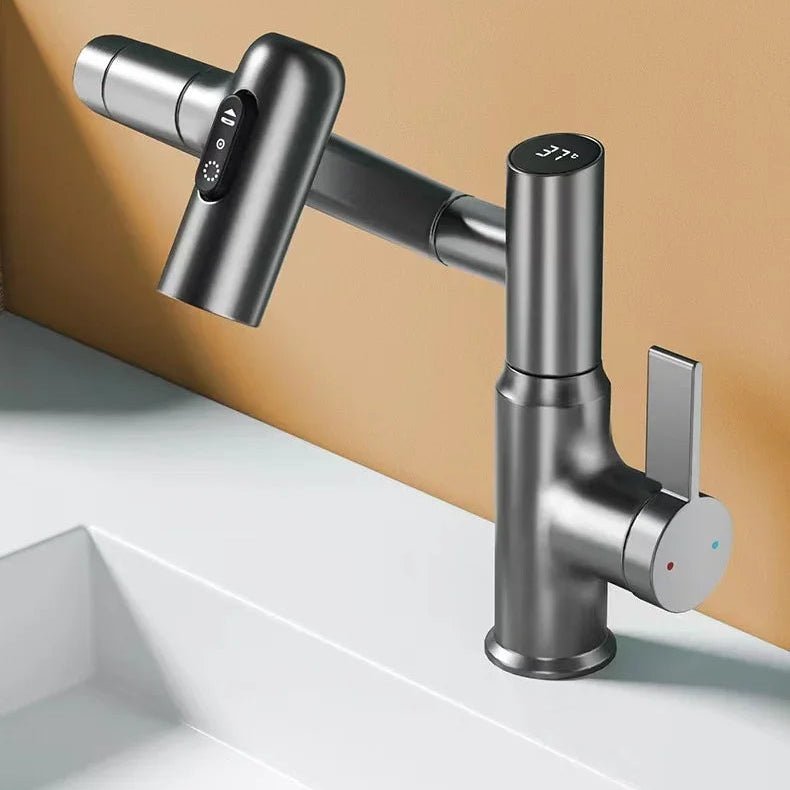 LUSTRAFLOW – 360° Intelligente Armatur mit Leuchtdiode-Temperaturanzeige