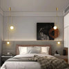 CAMILLE Minimalistische Glasglobus Pendelleuchte Modernes Design Raumlicht
