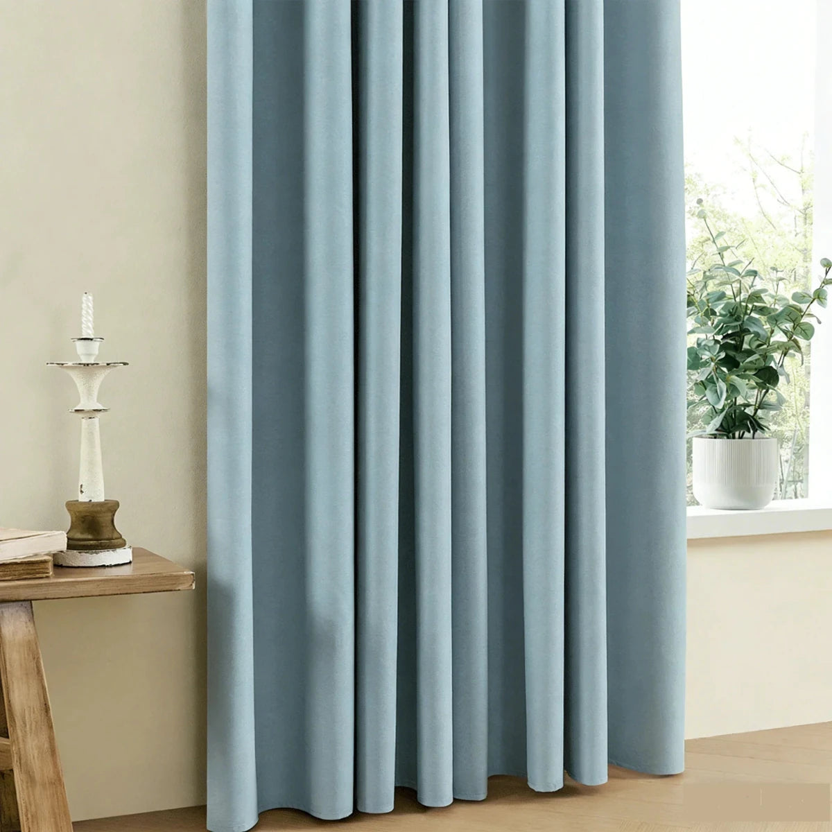 StilleSchatten – Moderner Minimalistischer Verdunkelungs Gardine