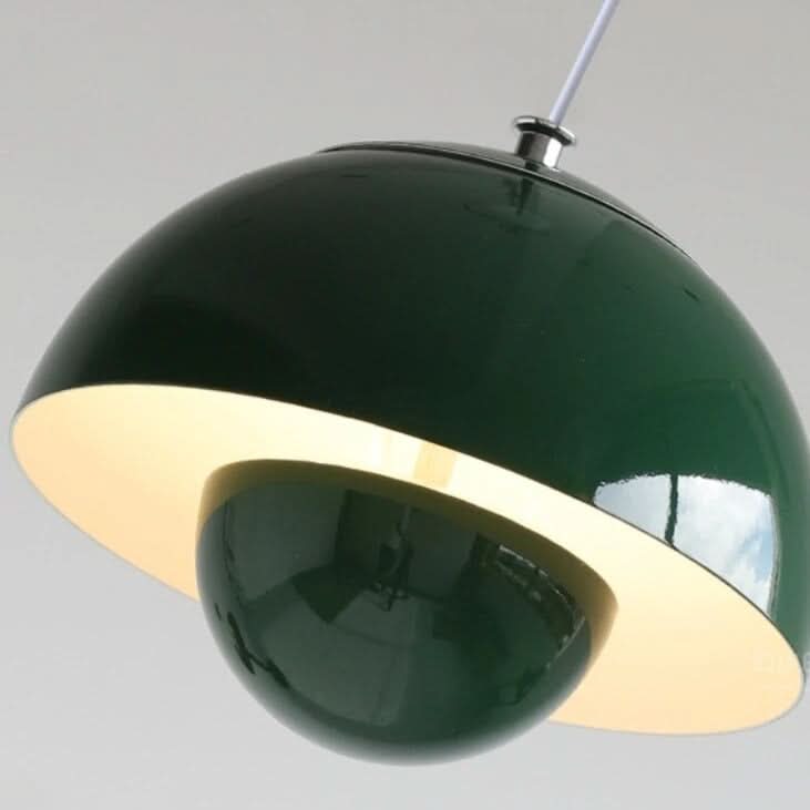 Eloise Polierte Metall Retro Deckenleuchte