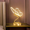 Beirut Nachtlicht Mit Goldenem Schmetterlingsdesign Drei Lichtmodi Weiß Warm Natur Schlafzimmer Ambiente