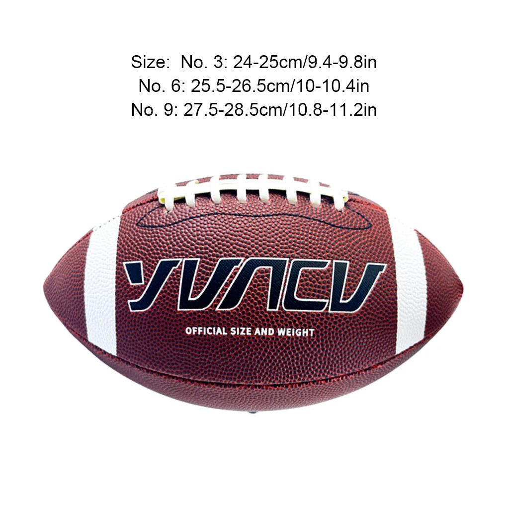 Profi Und Präzise Amerikanisch Fußball Rugby Ball Breit Anwendung Freisetzen Potenzial Wasserdicht