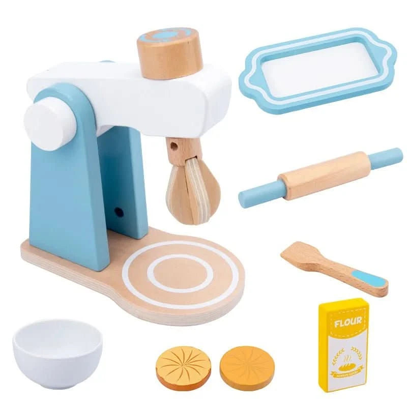 Küchenholz – Realistisches Holzspielküchen-Set Für Kreative Kinderküche