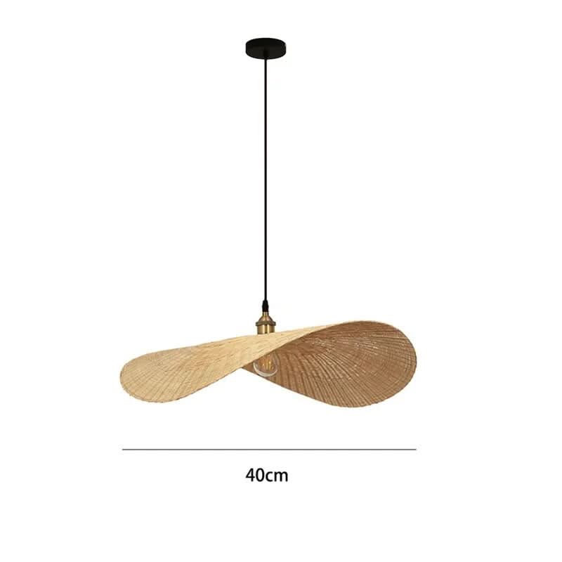 MARISE Moderne Rattan Loft Hängeleuchte