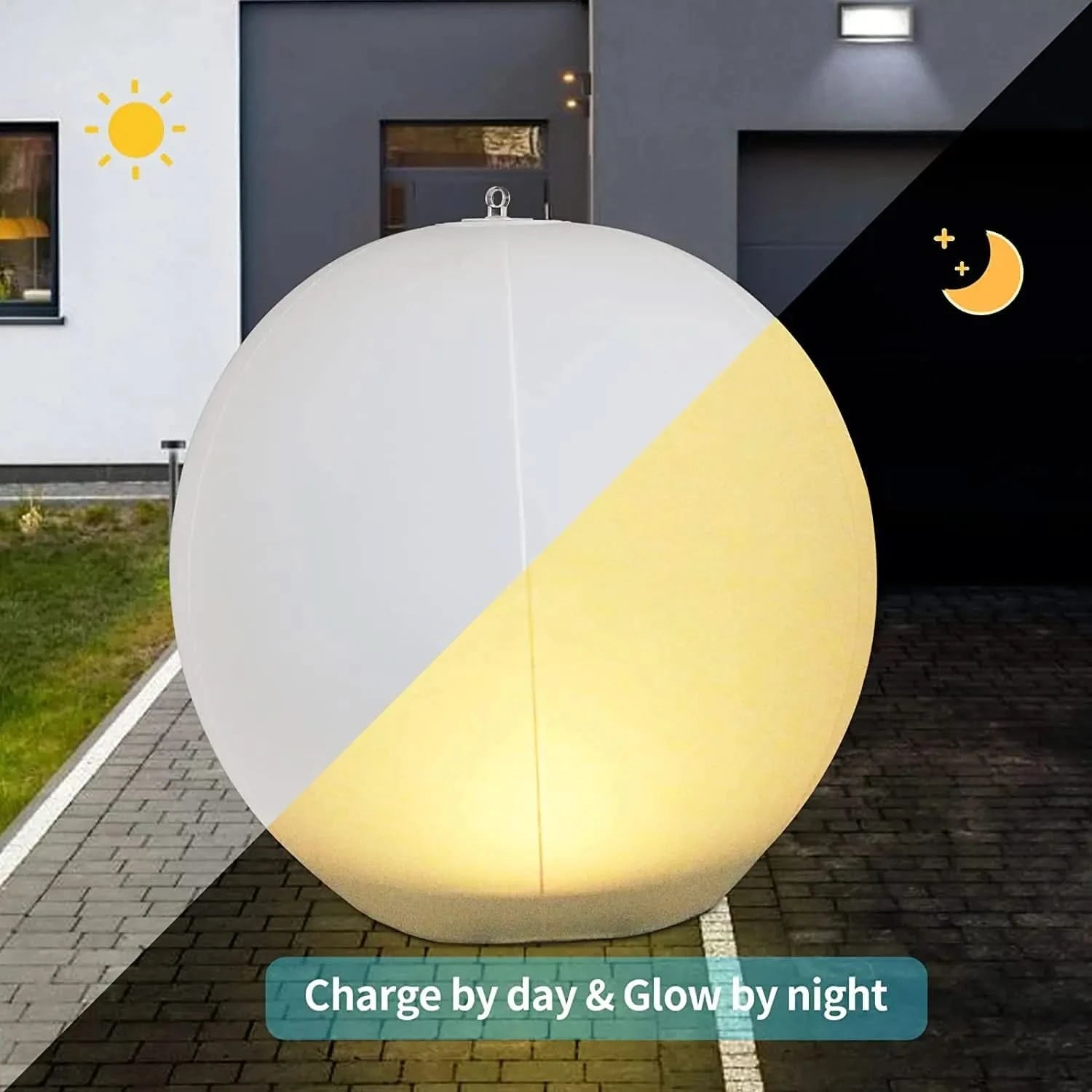 LumaFloat Solare Sphäre – Farbige Beleuchtung Für Garten & Pool