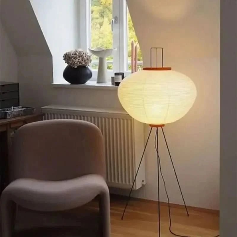 BALI Reispapier-Stehlampe