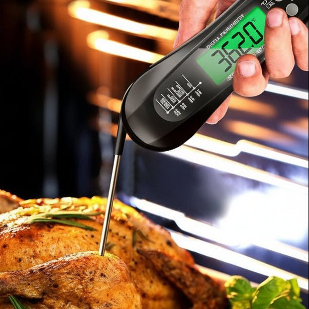 Grillmeister – Digitales Sofort-Fleischthermometer Mit Präziser Temperaturkontrolle