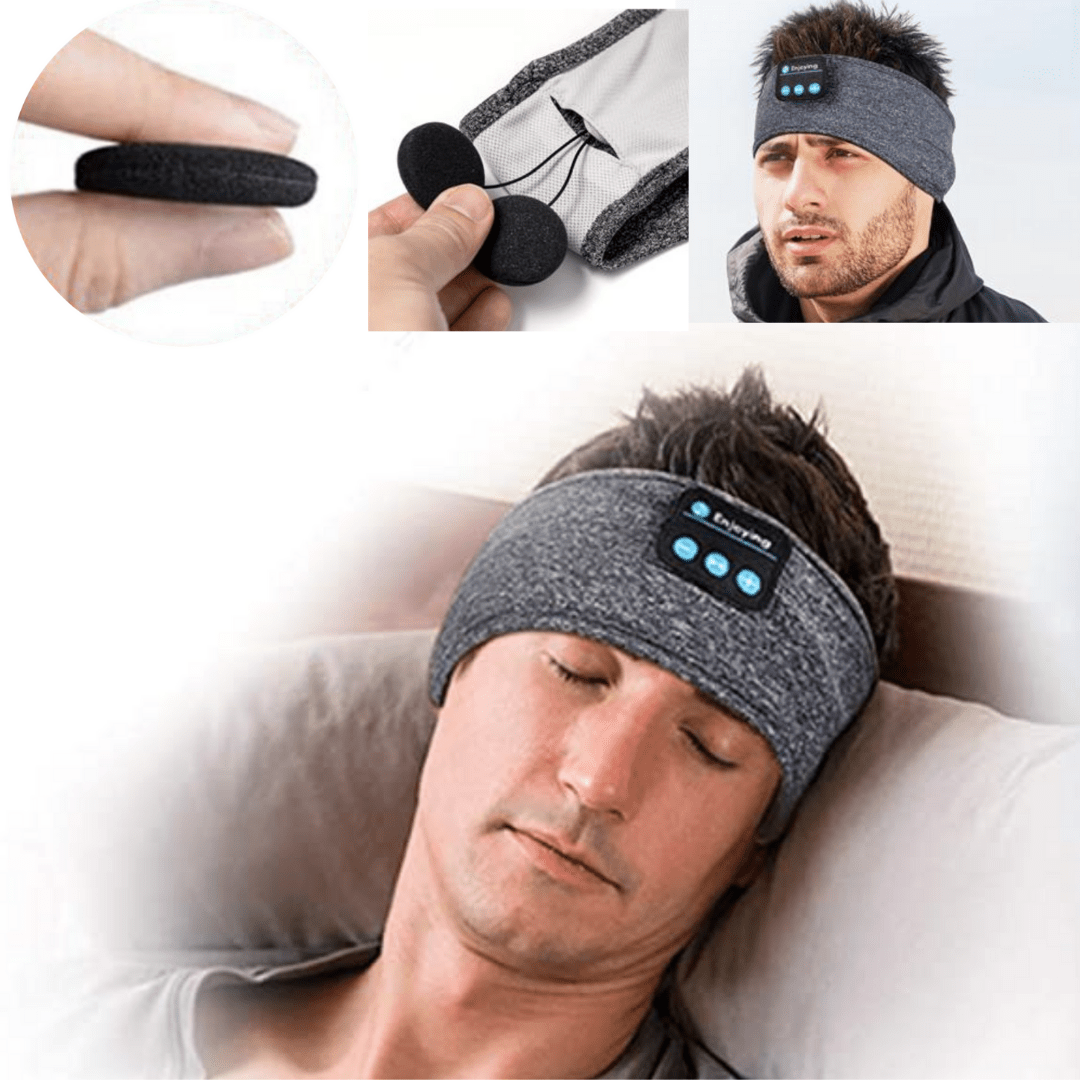 Schlafharmonie – 3-in-1 Schlafmaske Mit Integrierten Bluetooth-Kopfhörern