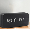 WoodSense LED-Holzuhr – Sprachgesteuert & Stilvoll für jeden Raum-5
