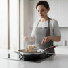 CUISTRON – Premium Titan-Wok mit rundem Boden für Induktionsherde und müheloses Pfannenrühren