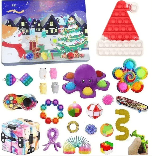 MagischerCountdown – Magischer Adventskalender Mit Sensorischen Spielzeugen Für Kinder