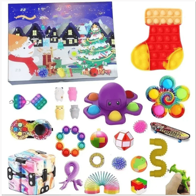 MagischerCountdown – Magischer Adventskalender Mit Sensorischen Spielzeugen Für Kinder