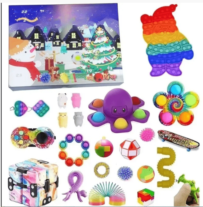 MagischerCountdown – Magischer Adventskalender Mit Sensorischen Spielzeugen Für Kinder