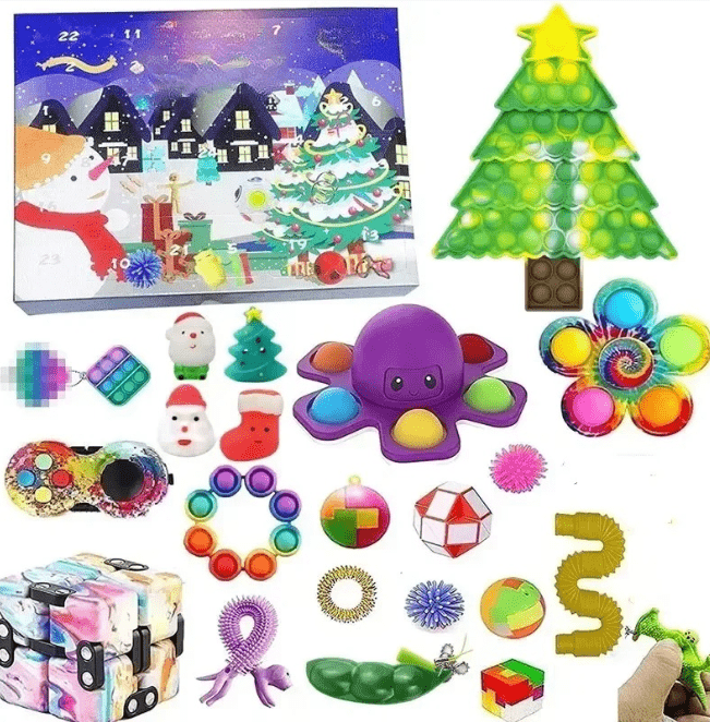 MagischerCountdown – Magischer Adventskalender Mit Sensorischen Spielzeugen Für Kinder