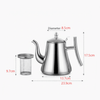 Teaklass – Langlebiger Induktions-Wasserkocher aus Edelstahl mit Filter