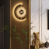 PUNCTUS LED UHR - Moderne LED Lichtuhr mit klarer Zeitanzeige und energiesparender Beleuchtung für stilvolle Raumgestaltung