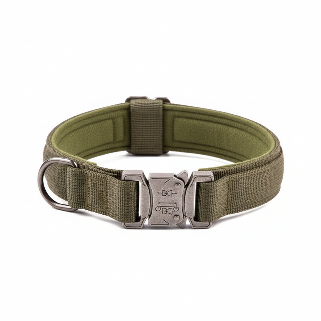 TACTICALK9 – Verstellbares Hundehalsband-Set Für Training Und Abenteuer