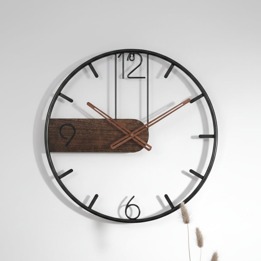 SAVIANE Wanduhr Elegantes Modernes Design Harmonie Raum Akzent