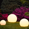 Runde Gartenlampe