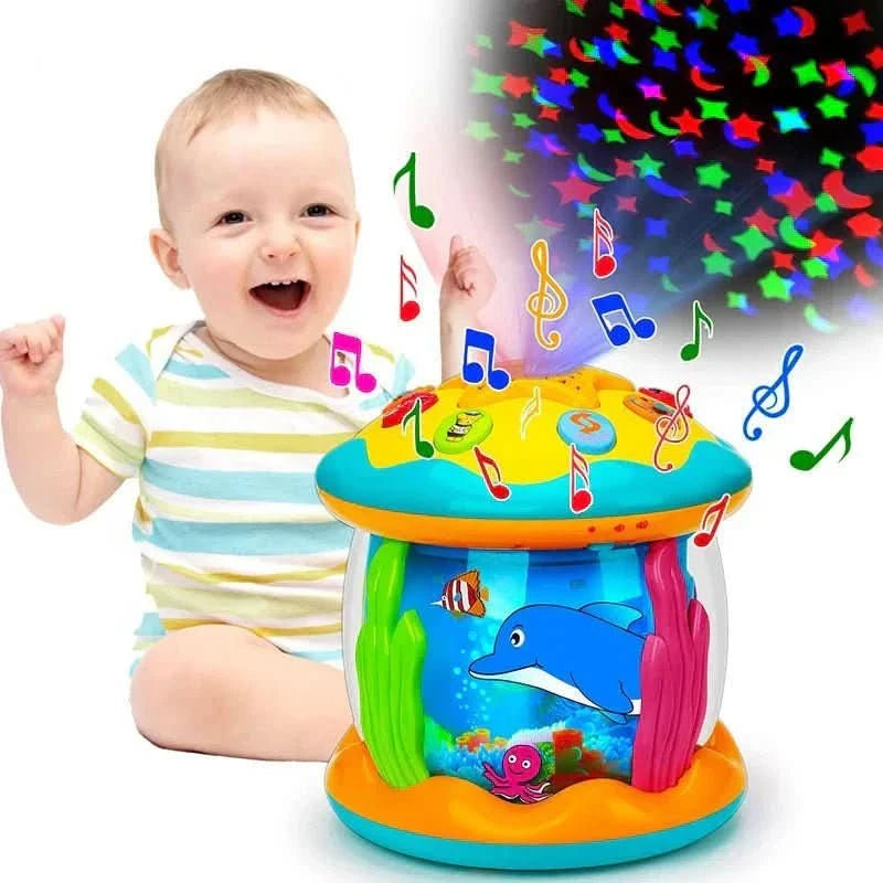 LumiBeats – Magische Baby-Trommel mit Licht und Musik zur Sinnesförderung