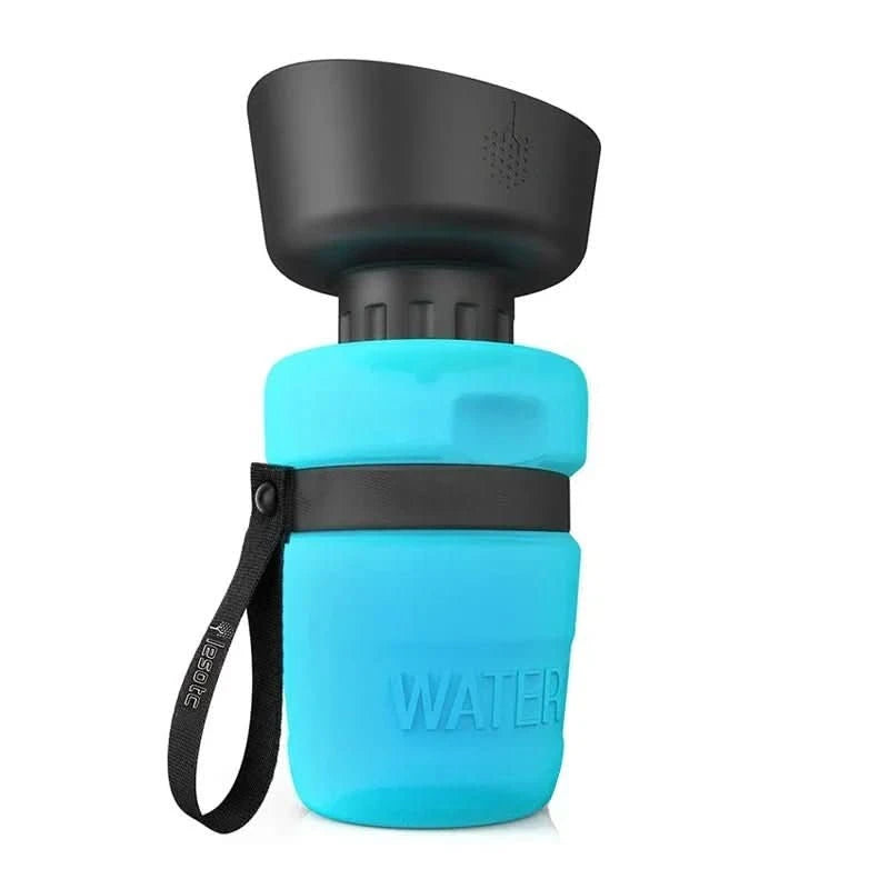 Hydratepfoten Flasche – Faltbare Trinkflasche Für Hunde Mit Auslaufsicherem Napf