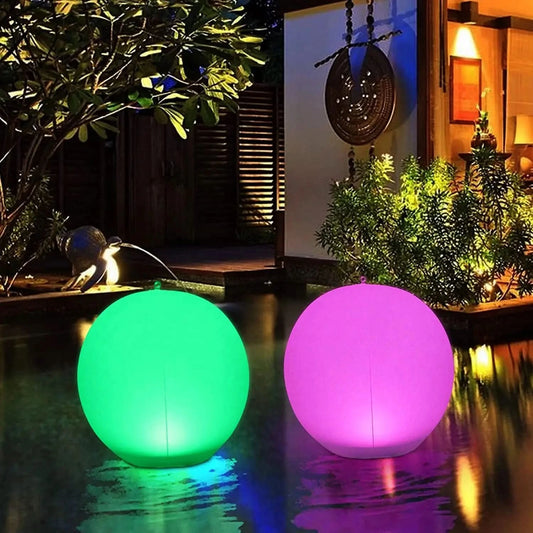 LumaFloat Solare Sphäre – Farbige Beleuchtung Für Garten & Pool