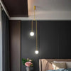 CAMILLE Minimalistische Glasglobus Pendelleuchte Modernes Design Raumlicht