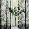 FLORALIA – Romantische Blumen Spitzen Fenster Gardine