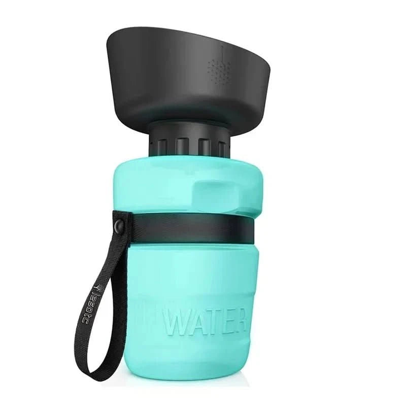 Hydratepfoten Flasche – Faltbare Trinkflasche Für Hunde Mit Auslaufsicherem Napf
