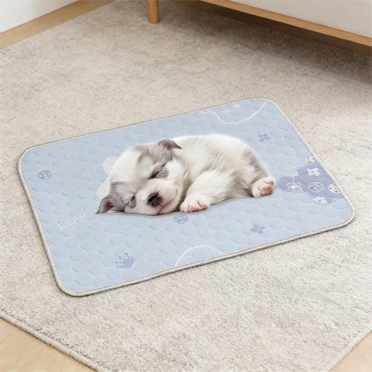 COOLSILK – Kühlmatte Für Hunde & Katzen Mit Eis-Seide Oberfläche