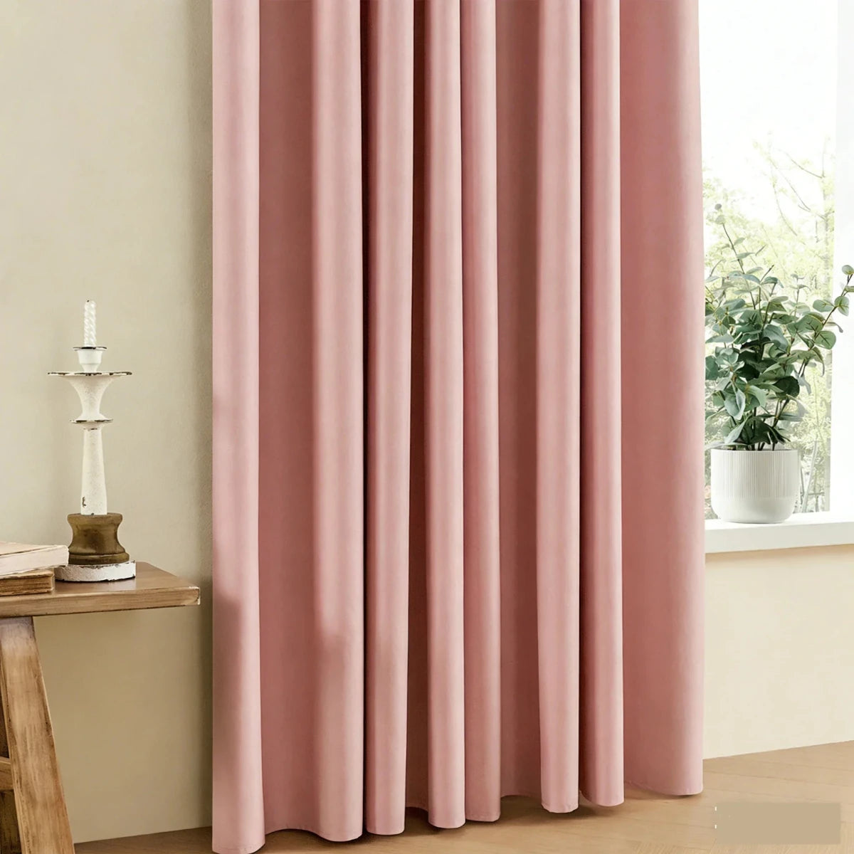 StilleSchatten – Moderner Minimalistischer Verdunkelungs Gardine