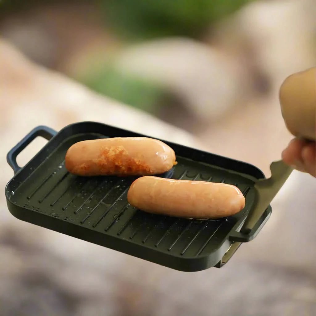 MiniGrill Draußen Set – Kompakt und effizient fürs Kochen im Freien