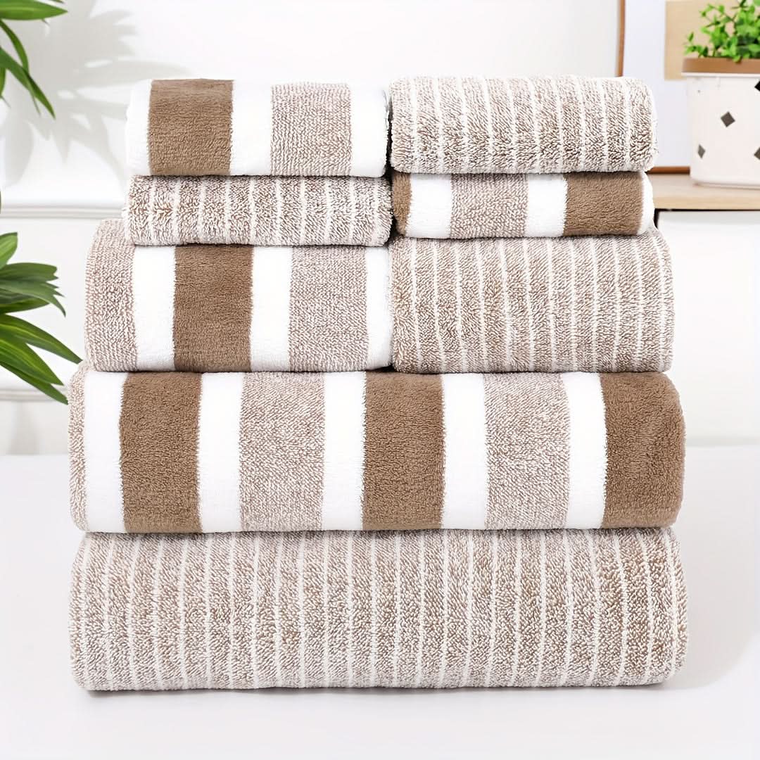LuxusKoralle Badetuch-Set – Ultraweich & Absorbierend für ultimativen Komfort-1