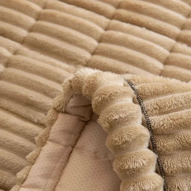 Wärmezuflucht - Premium-Jacquard-Sofabezug Für Ganzjährigen Komfort