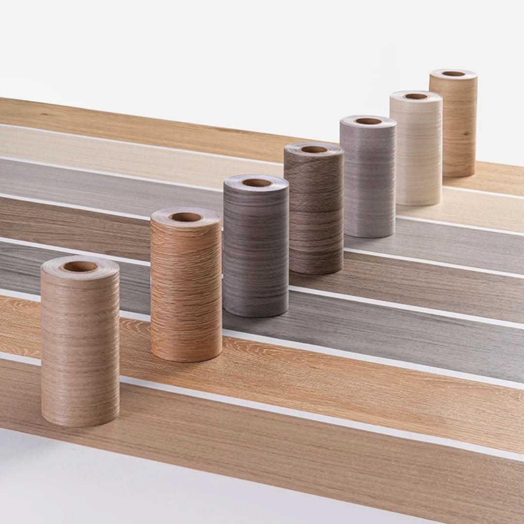 Decorex Rand Sockelleiste | PVC Holzlook Wandverkleidung | Wasserfest Leiste | Neu Wand- & Bodendekor