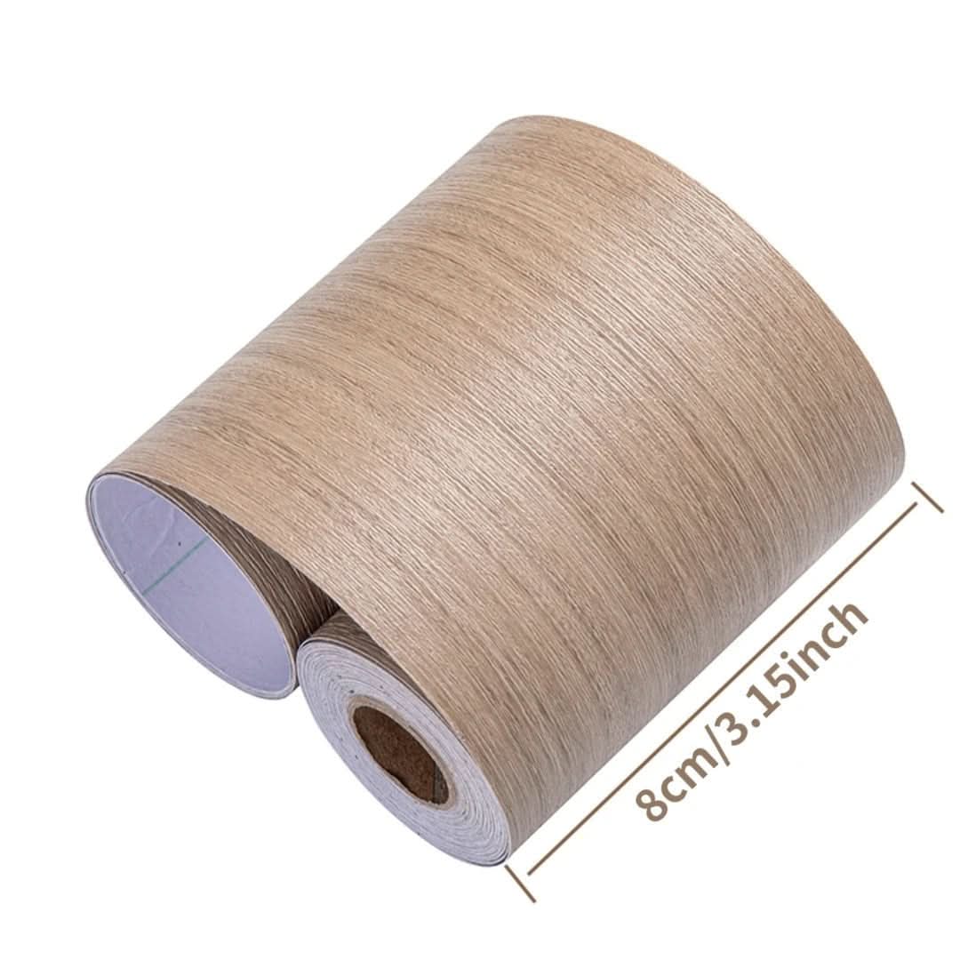 Decorex Rand Sockelleiste | PVC Holzlook Wandverkleidung | Wasserfest Leiste | Neu Wand- & Bodendekor