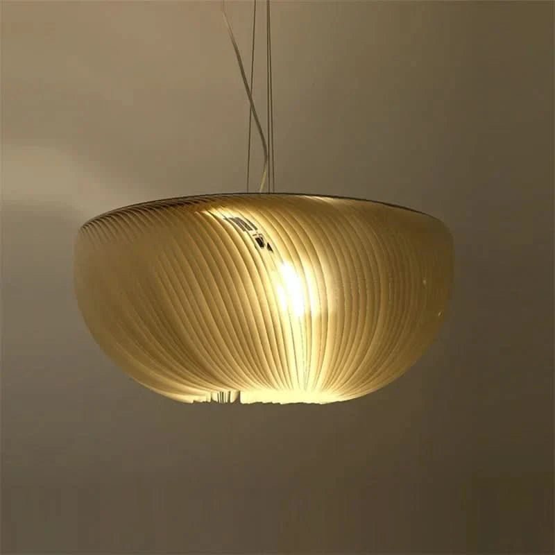 IRISSA Moderne Diagonale Blätter Pendelleuchte