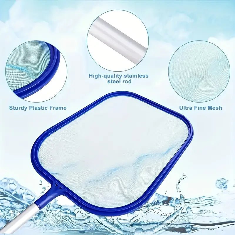 AQUAKIT – Komplettes Pool Reinigungsset mit Aluminiumstange