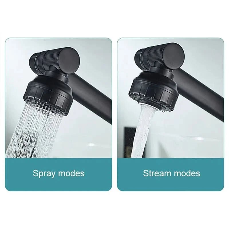 RILIX Verstellbarer Strahl Intelligenter Wasserhahn Mit Einstellbarem Wasserfluss Und Ventilkern