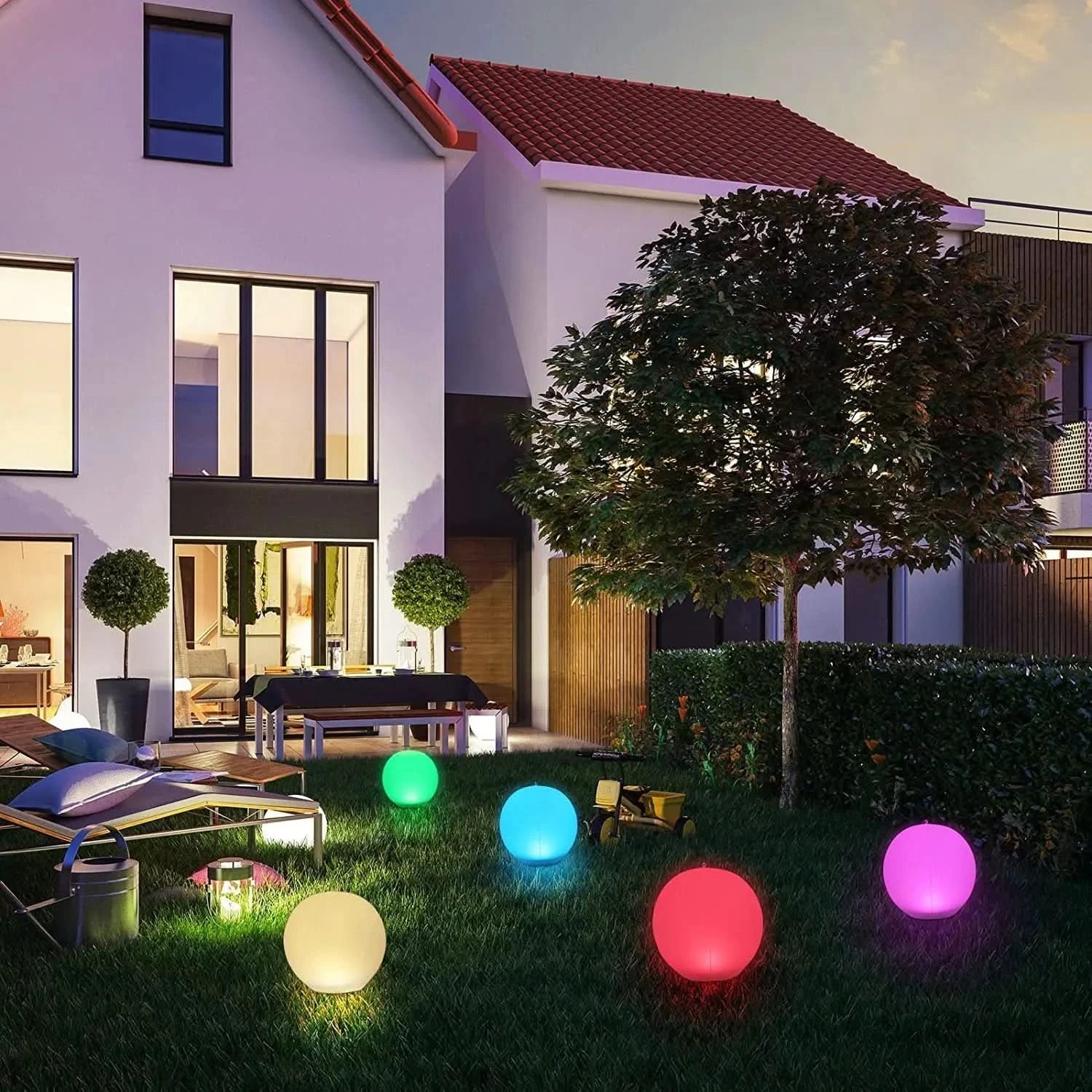 LumaFloat Solare Sphäre – Farbige Beleuchtung Für Garten & Pool