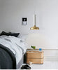 ELVINA Messing Minimalistische Industrielle Deckenleuchte
