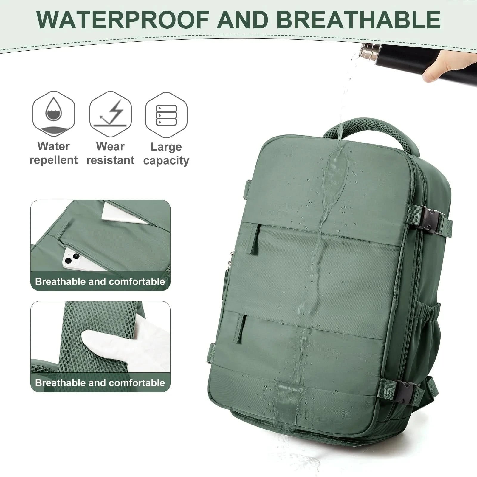 TRAVELLITE Rucksack – Vielseitiger Reise-Rucksack Für Handgepäck Und Alltag