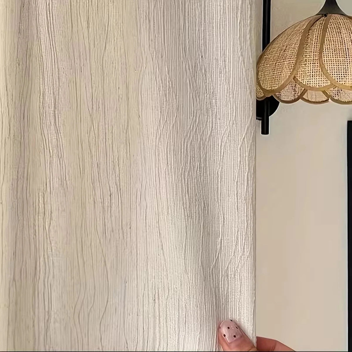 WABIORA – Wabi-Sabi Kräusel Gardinen Für Wohnräume