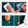 HygieBürste – Hygienische Silikon Toilettenbürste Mit Wand- & Standhalterung