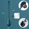 HygieBürste – Hygienische Silikon Toilettenbürste Mit Wand- & Standhalterung