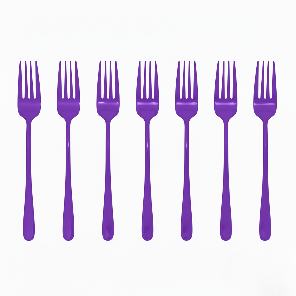 Silvéra – Elegante Essgabel, langlebiges, plattiertes Edelstahl-Utensil 9